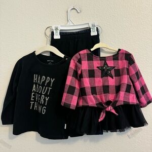 Bundle - 4 pcs Mix and Match,  2 Leggings and 2 Tops. Size Baby 18-24M &…